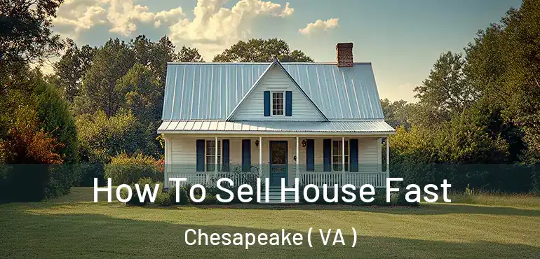  How To Sell House Fast Chesapeake ( VA )